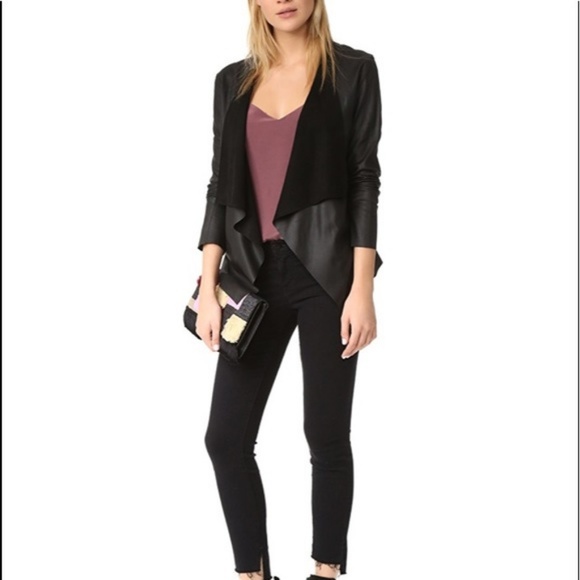 NWT ❤️BB Dakota 100% lambskin leather jacket XS - Picture 4 of 8